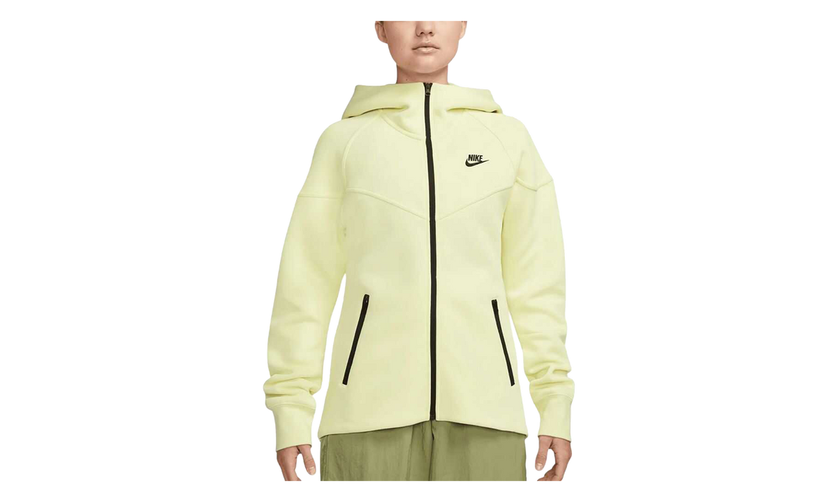 Sportswear Tech Fleece Windrunner Full-Zip Hoodie WMNS "Luminous Green / Black" FB8338 331