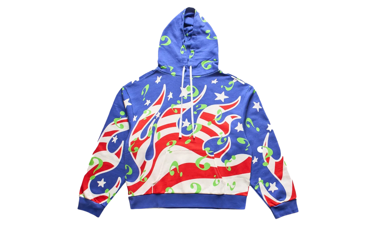 Flame Hoodie Knit "Blue" SHF05T029