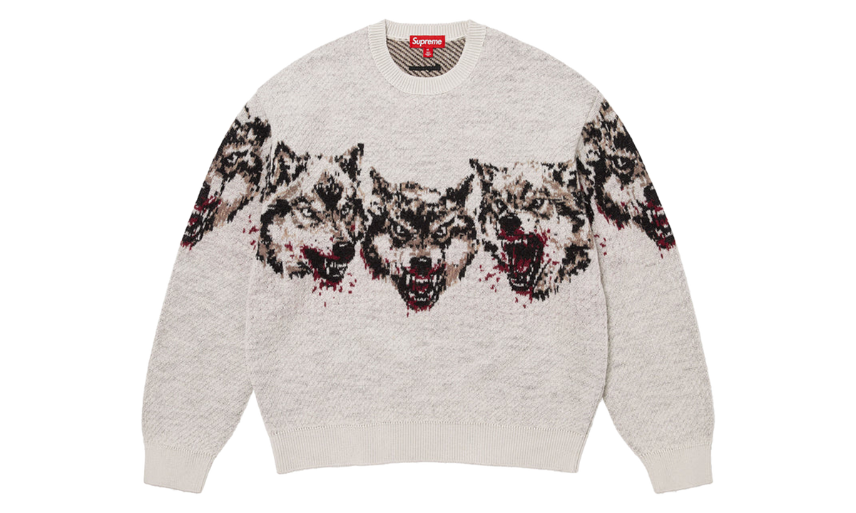 Wolves Sweater "FW26 - White" SU28919