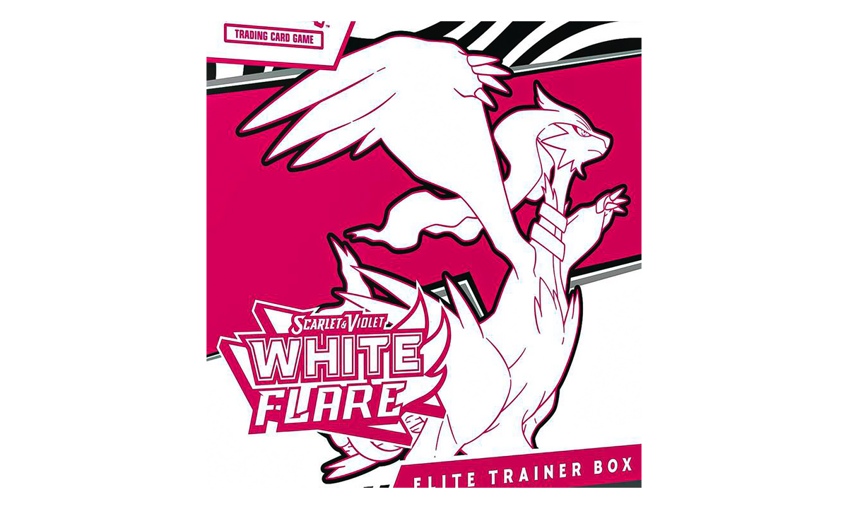 Scarlet & Violet White Flare Elite Trainer Box "Sealed Box - 2025" POKE066