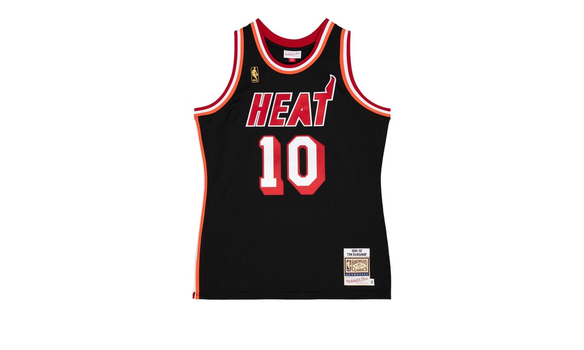 Authentic Jersey "NBA Miami Heat 96 Tim Hardaway" AJY4CP19142 MHEBLCK96THA