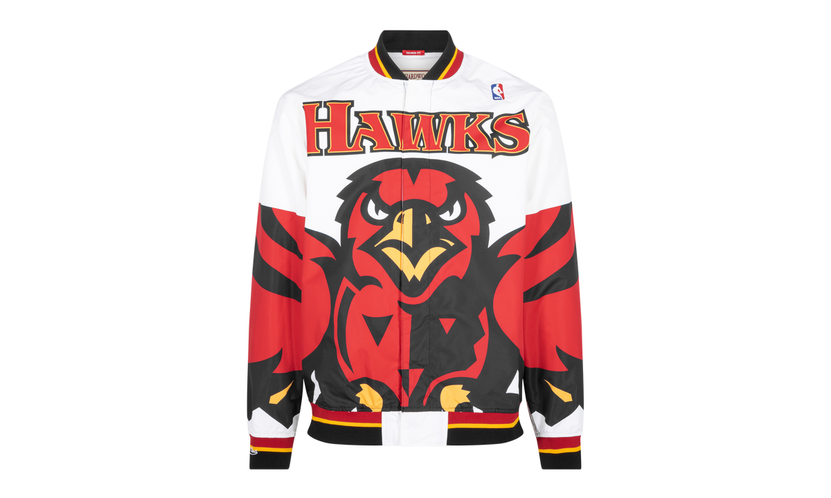 Authentic Warm Up Jacket "NBA Atlanta Hawks 95-96" AWJKGS18051 AHAWHIT95