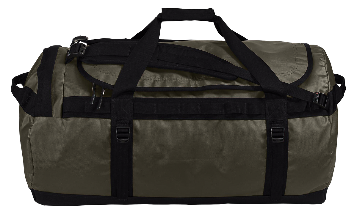 Base Camp 95L Large Duffel Bag "New Taupe Green / TNF Black" NF0A52SB4WC