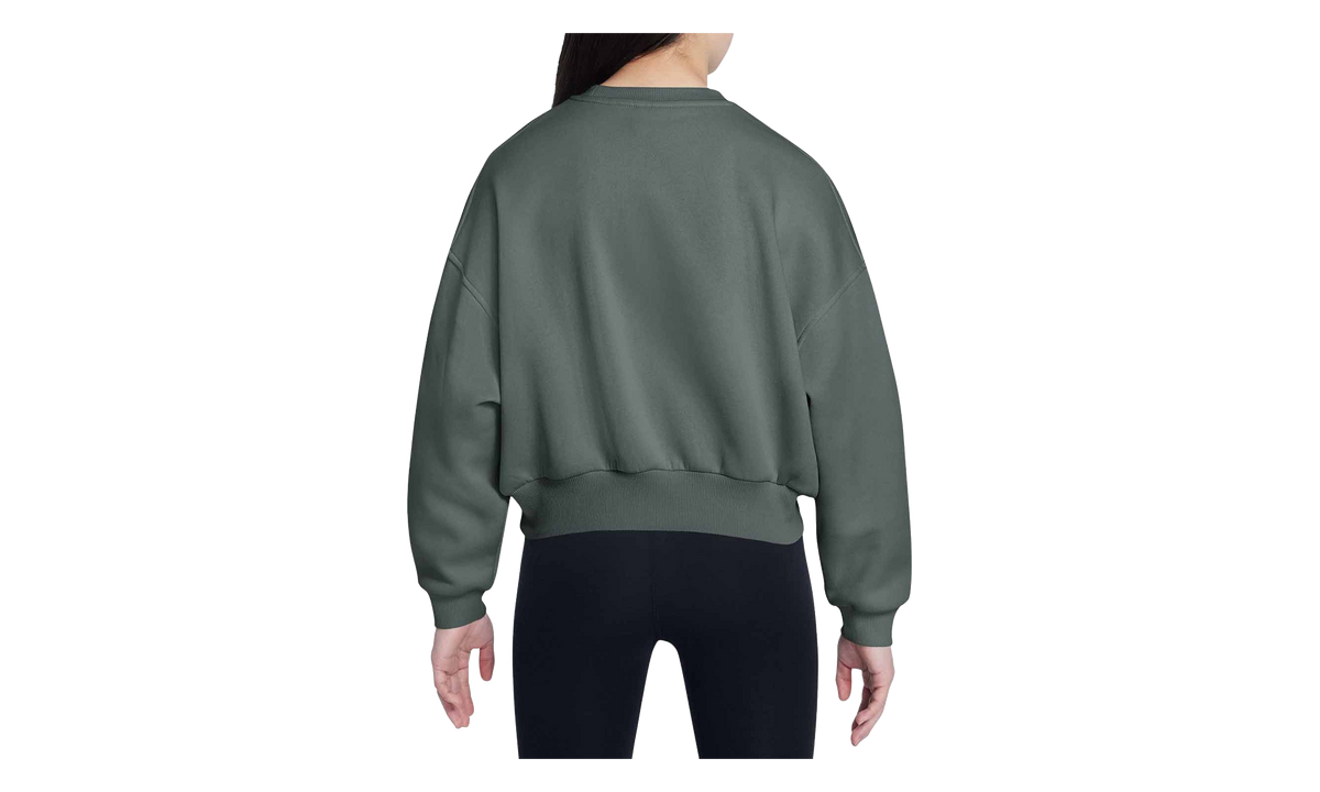 Sportswear Club Fleece Boxy Crew-Neck Sweatshirt GS "Vintage Green" FZ5566 339