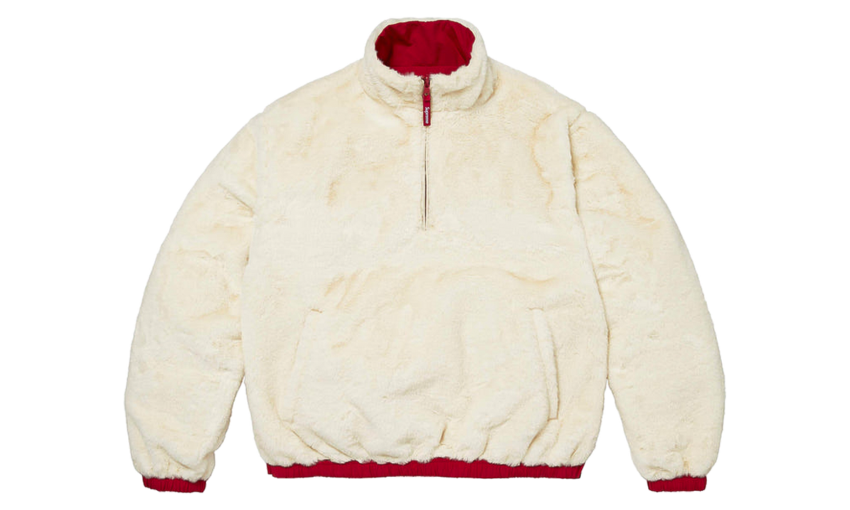 Umbro Reversible Faux Fur Pullover "FW26 - Red" SU29044