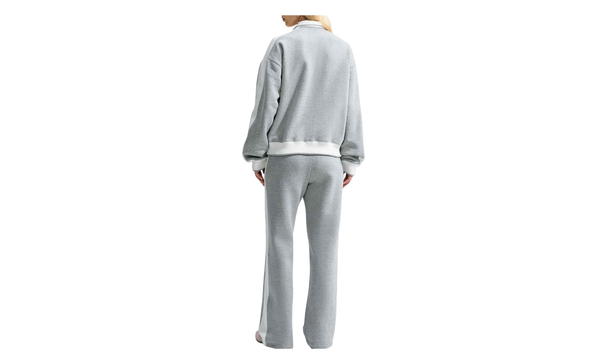Studio Fleece Medium Weight “Nike Run Club” Track Jacket WMNS "Dark Grey Heather / Sail / Sail" IO2300 063
