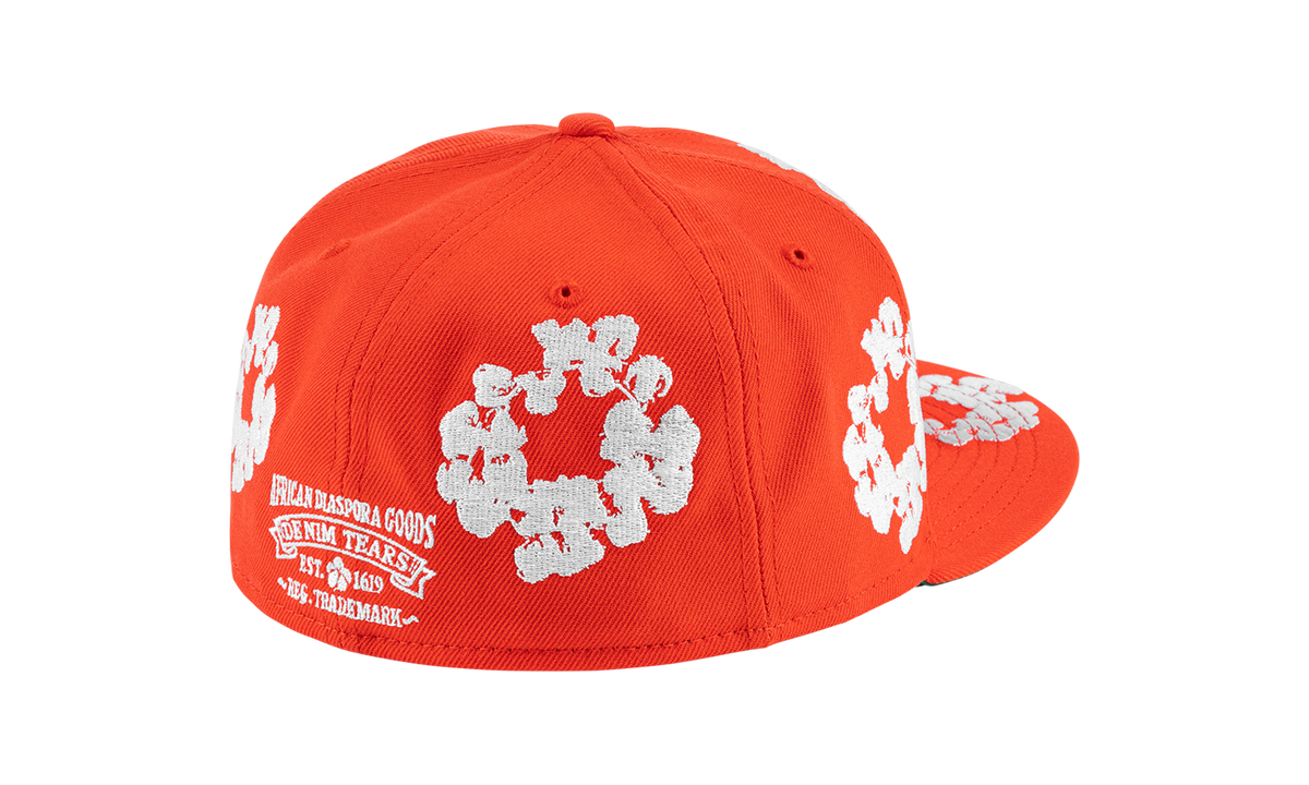 New Era Cotton Wreath 59/50 Cap "Orange" DT20
