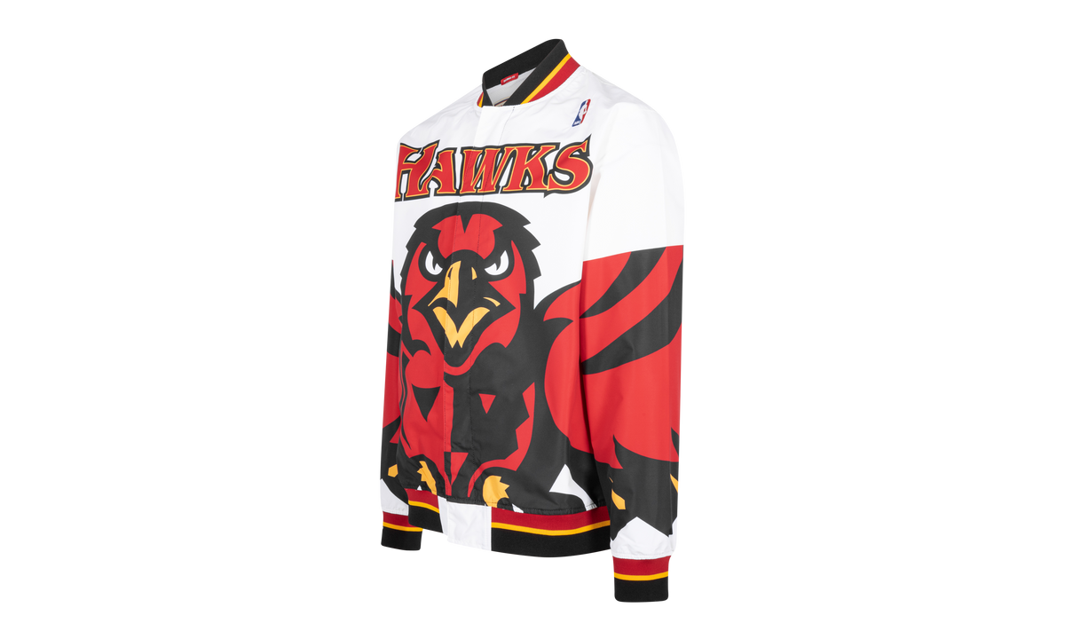 Authentic Warm Up Jacket "NBA Atlanta Hawks 95-96" AWJKGS18051 AHAWHIT95