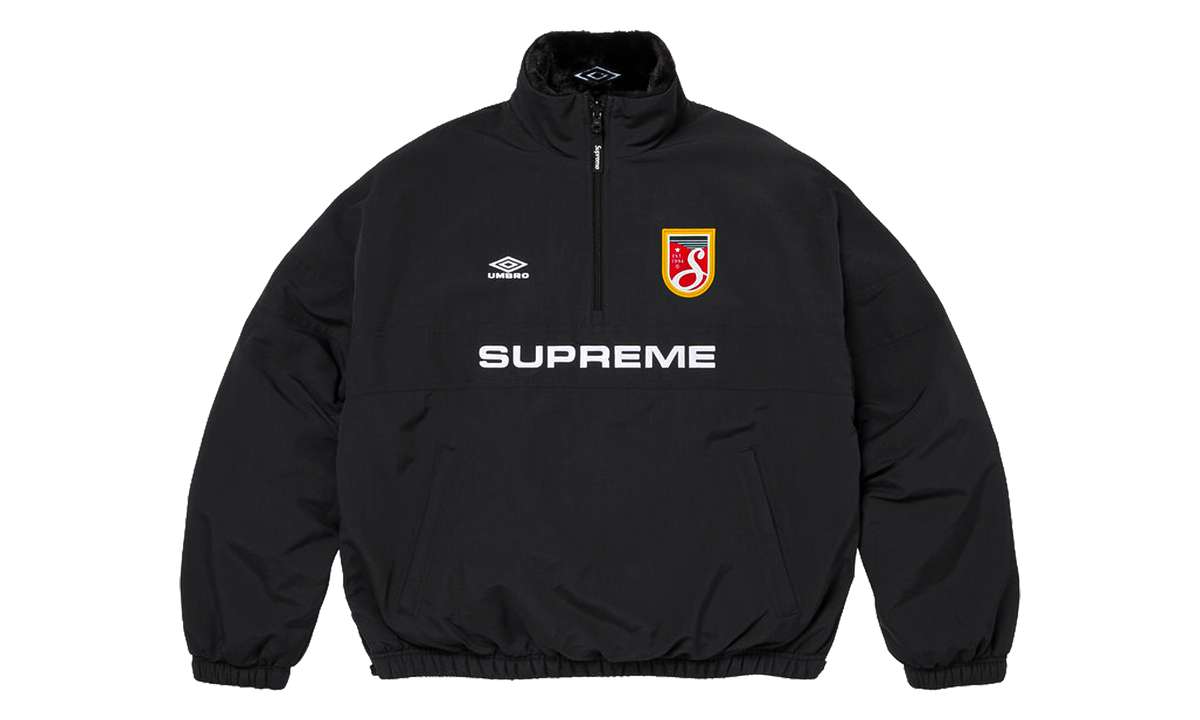 Umbro Reversible Faux Fur Pullover "FW26 - Black" SU29045