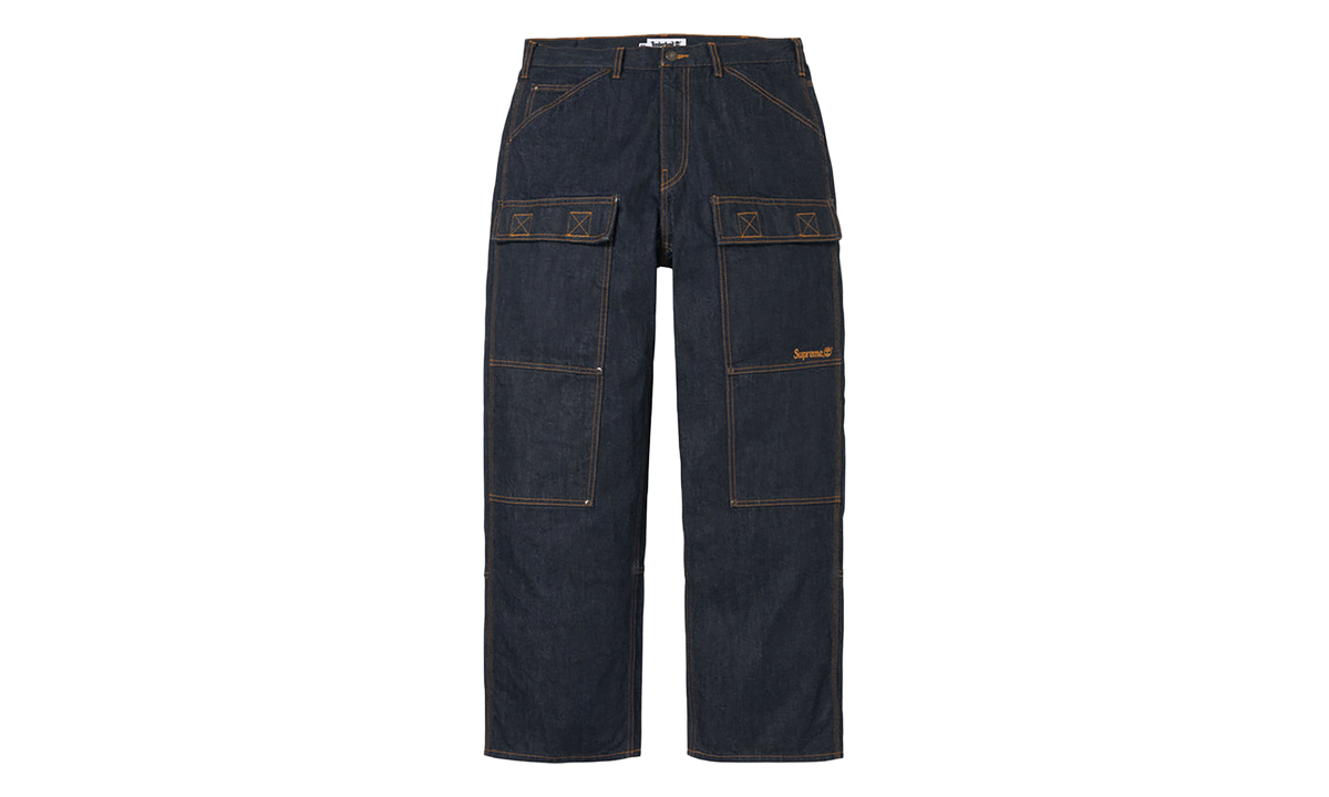 Timberland Double Knee Denim Utility Pant "FW26 - Rigid Inidgo" SU29074