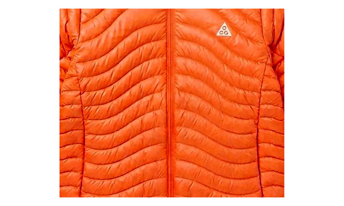 ACG Lava Flow Therma-FIT ADV Ultralight Down Jacket "Safety Orange / Summit White" IO9003 819