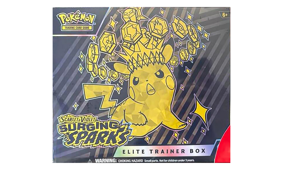 2025 Scarlet & Violet Surging Sparks Elite Trainer "Sealed 2-Pack - Costco Exclusive" POKE068