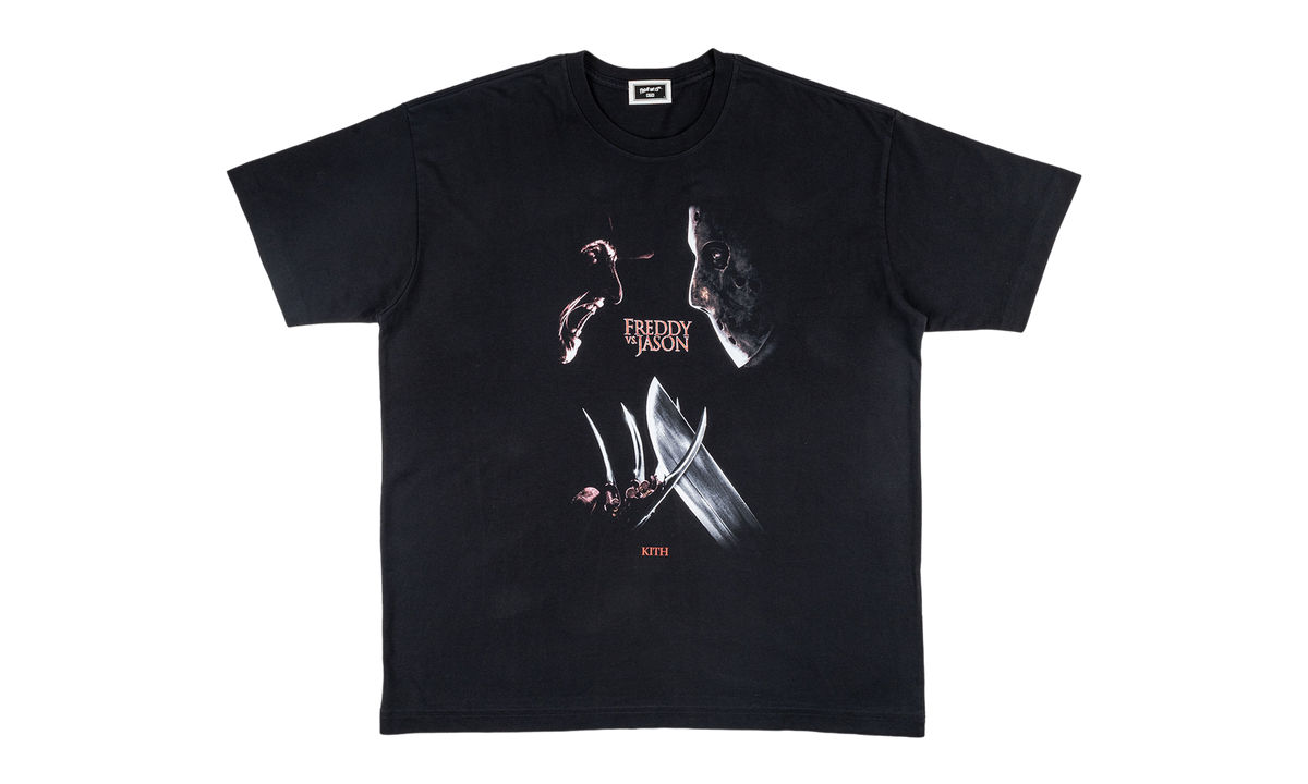 Friday the 13th Freddy vs Jason Vintage Tee "Black" KHMG030230 001