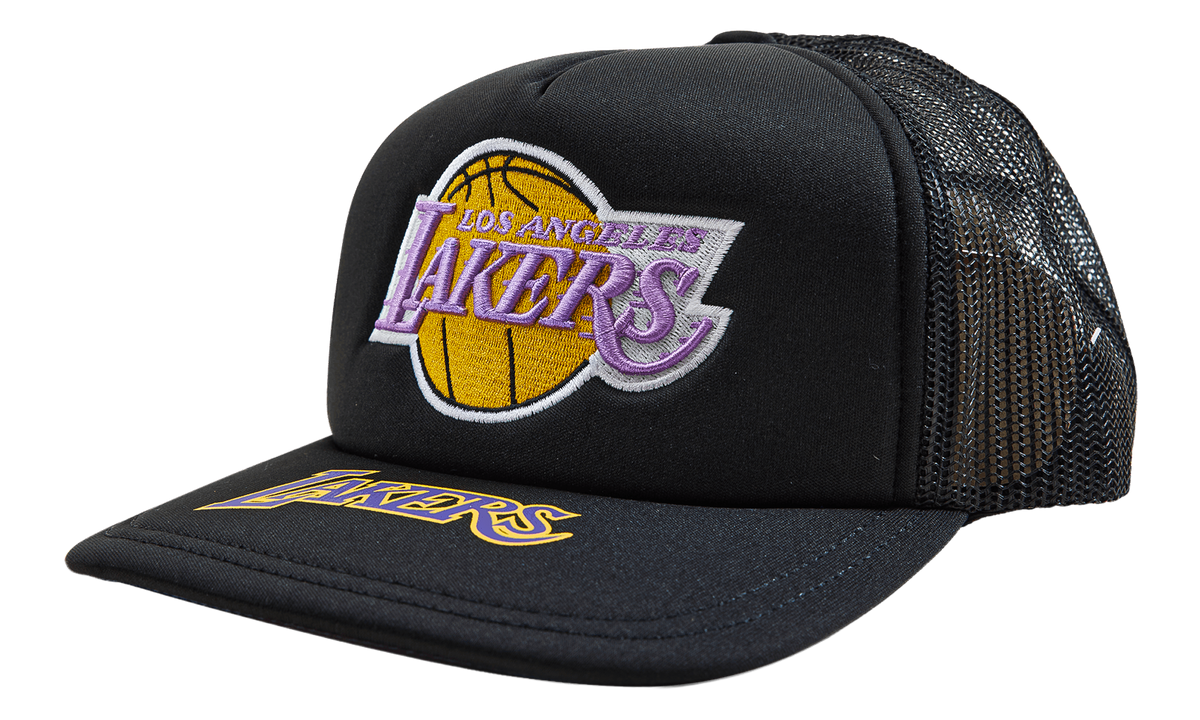 Team Origins Hardwood Classics Trucker "Los Angeles Lakers - Black" 5HSSSH22020 LALBLCK