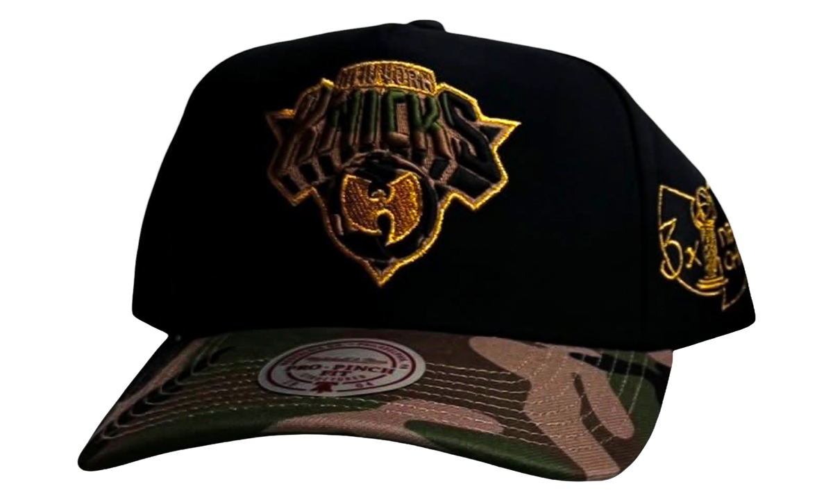 Pro Pinch New York Knicks Snapback Hat "NBA X Wu-Tang Wu - Black Camo" HP22744 NYKBKCO