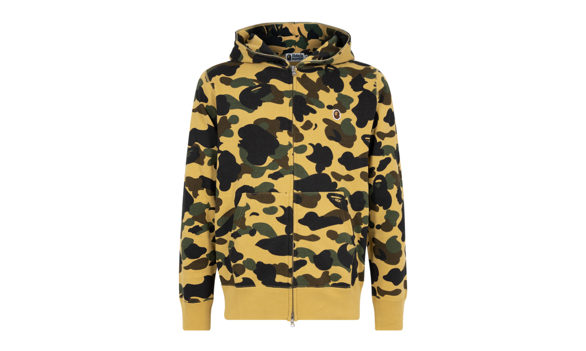 1st Camo One Point Full Zip Hoodie "Camo Yellow" 0ZXSWM115017I YEX