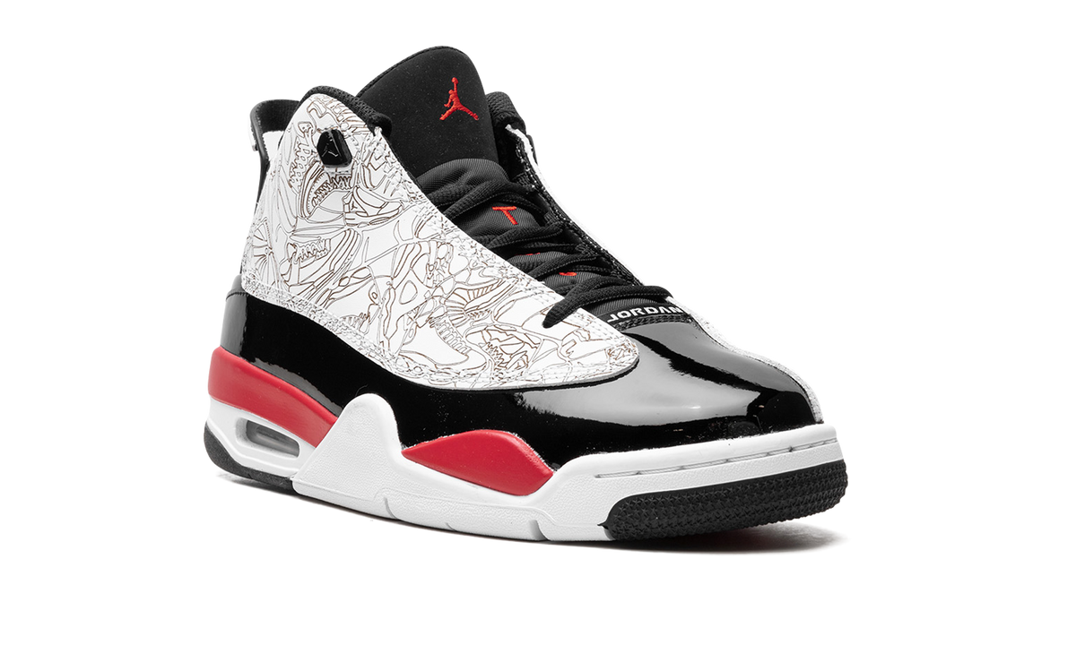 Air Jordan Dub Zero GS "White / Fire Red" DV1360 162