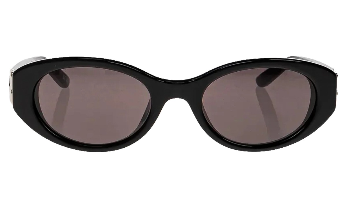 BB0507SK Cosmo Round AF Sunglasses "Black / Silver" A000UL T0039 1054