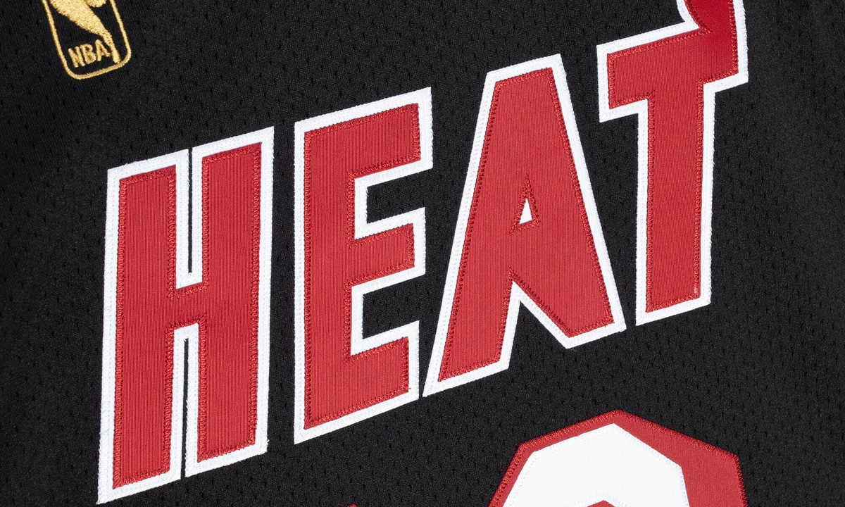 Authentic Jersey "NBA Miami Heat 96 Tim Hardaway" AJY4CP19142 MHEBLCK96THA