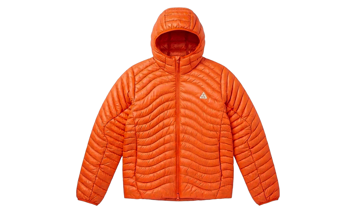 ACG Lava Flow Therma-FIT ADV Ultralight Down Jacket "Safety Orange / Summit White" IO9003 819