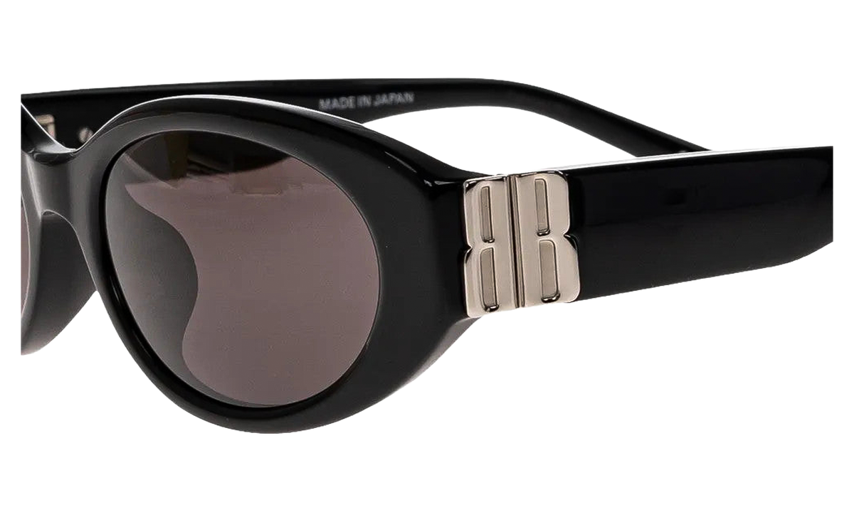 BB0507SK Cosmo Round AF Sunglasses "Black / Silver" A000UL T0039 1054