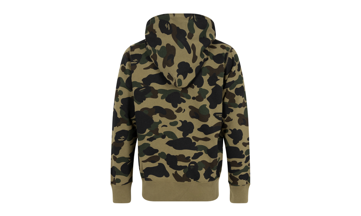 1st Camo One Point Full Zip Hoodie "Camo Green" 0ZXSWM115017I GRX