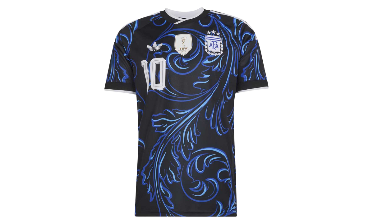 Argentina 26 Away Messi Jersey "Black / Lucid Blue / Blue Burst" KH3940
