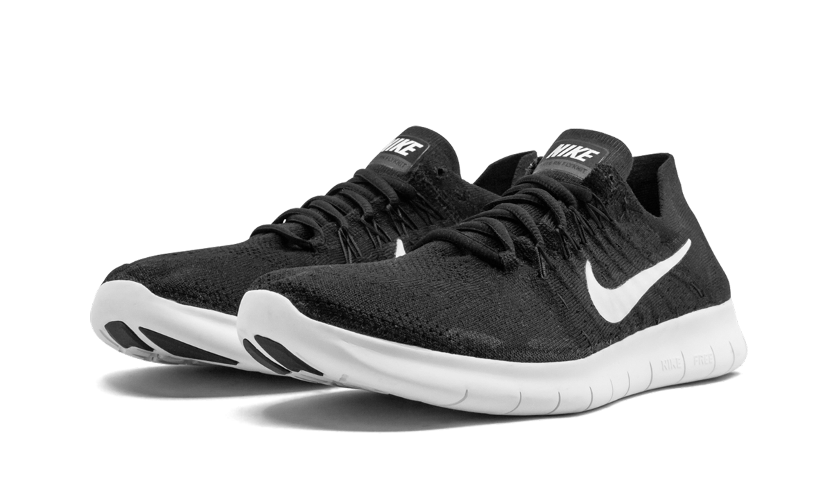 FREE RN FLYKNIT 2017 MNS WMNS "Black / White - Anthracite" 880844 001