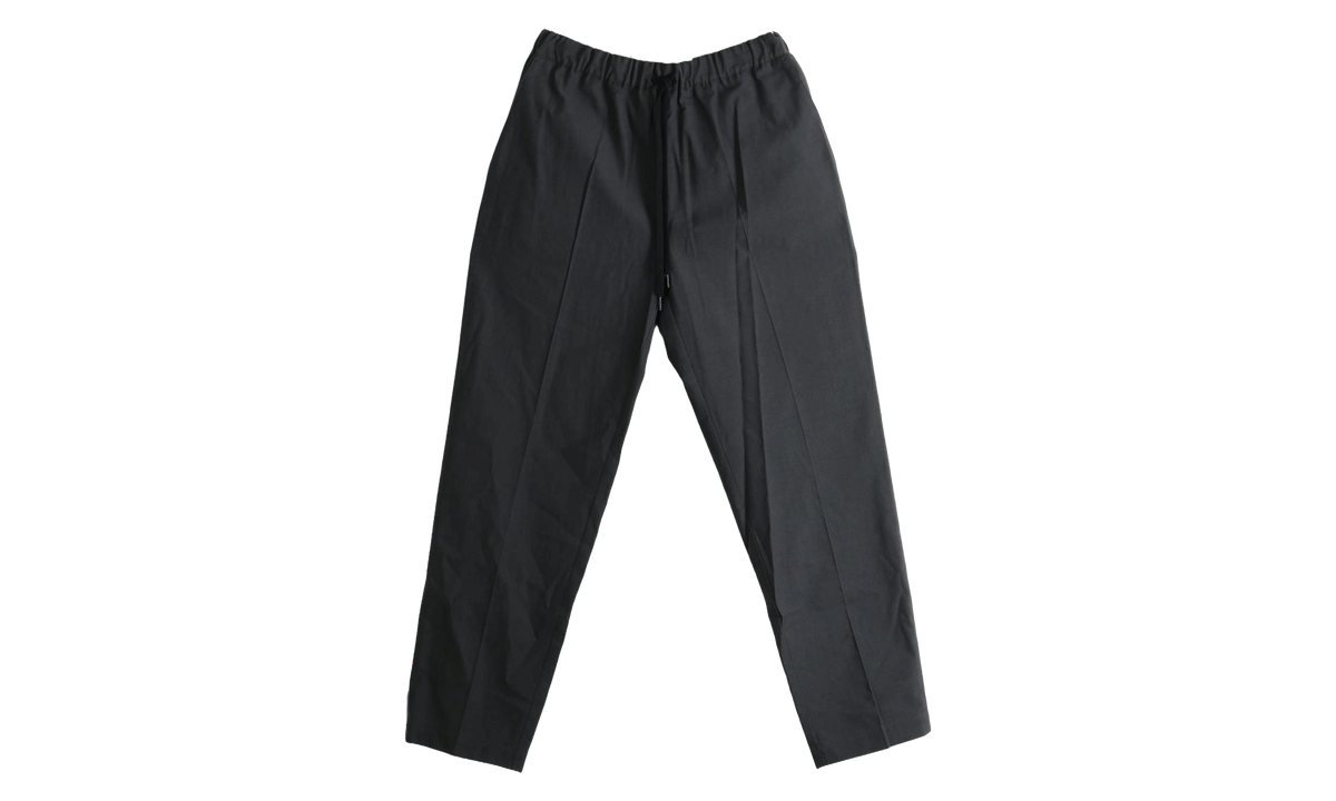 Drawstring Wool Shirting Trousers WMNS "Anthracite" S52KA0485M36006855