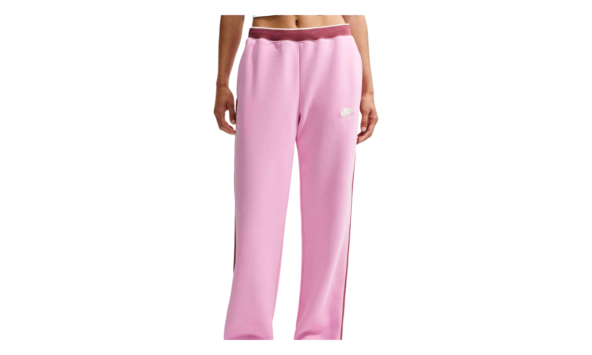Studio Fleece Medium Weight Run Club Mid-Rise Track Pants WMNS "Pink Rise" IO2302 621