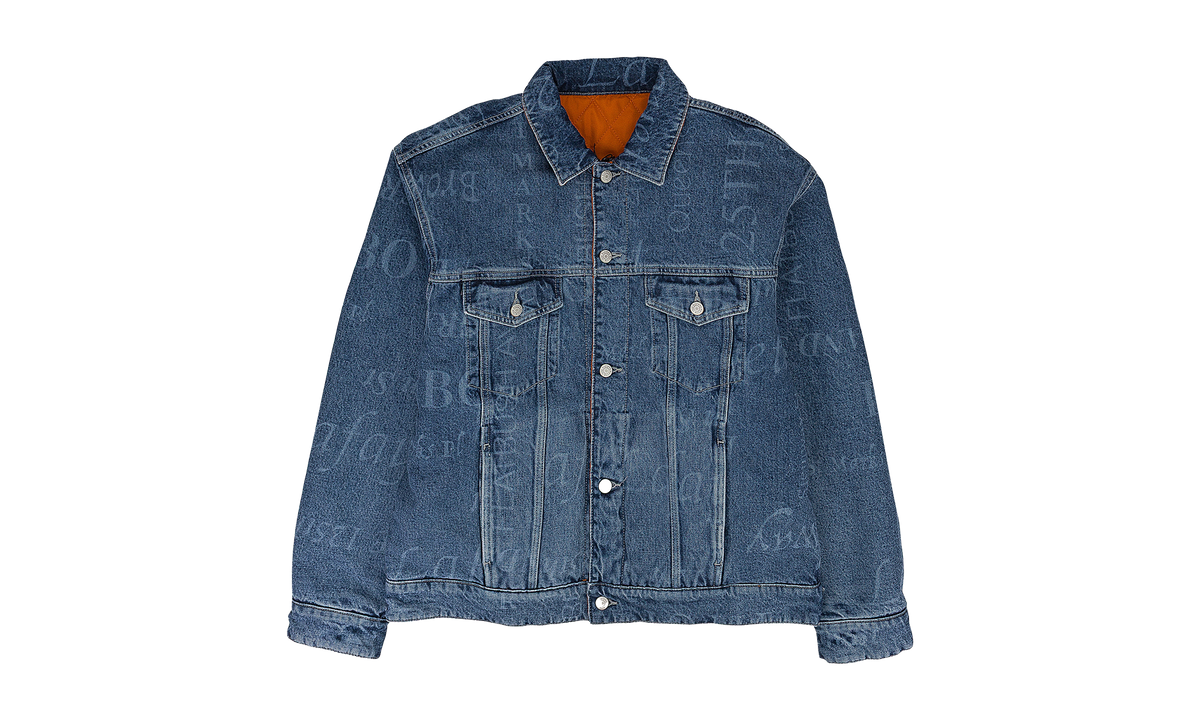 MARTINE ROSE DENIM JACKET "BLUE" SU26013