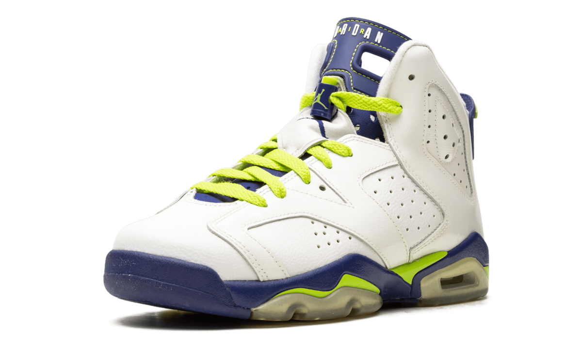 Air Jordan 6 Retro GS "Fierce Green" 543390 108