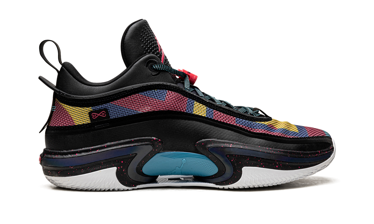 Jordan 36 Low "Black Multi-Color" DH0833 063