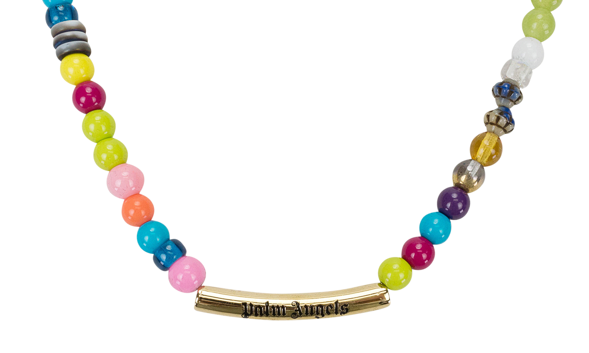 Long Logo Necklace "Rainbow" PMOB015F21MET0018476