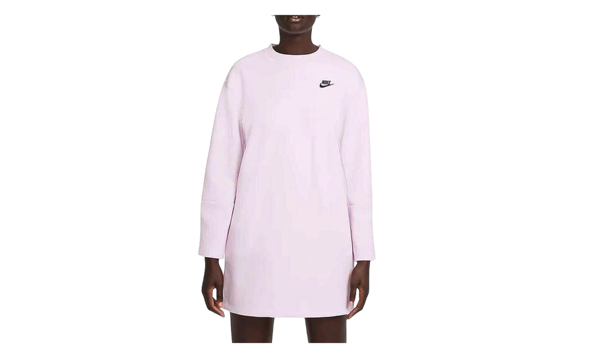 Sportswear Tech Fleece Long-Sleeve Dress WMNS "Regal Pink / Black" DD5626 695