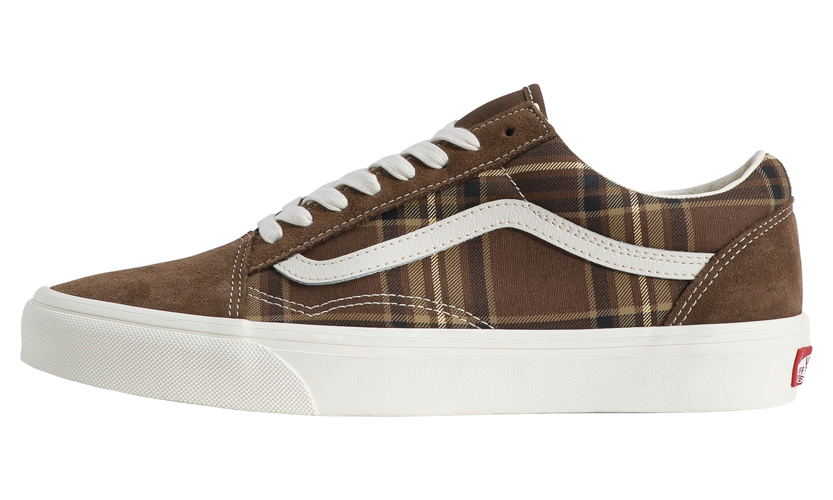 Old Skool "Plaid Vintage Cocoa Brown" VN000D3HFST