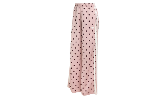 SATIN POLKA DOTS WIDE LEG PANT "Dual Lilac" LI2843