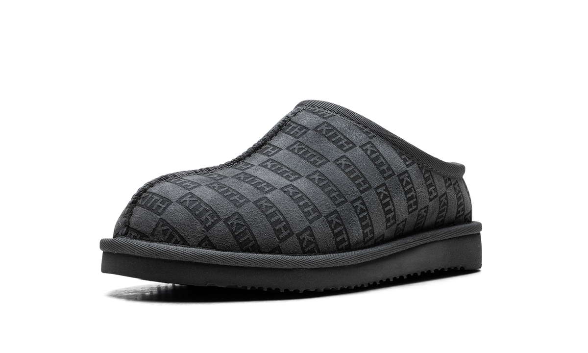 Kithmas Monogram Shearling Slippers "Stadium" khmsh0004 302