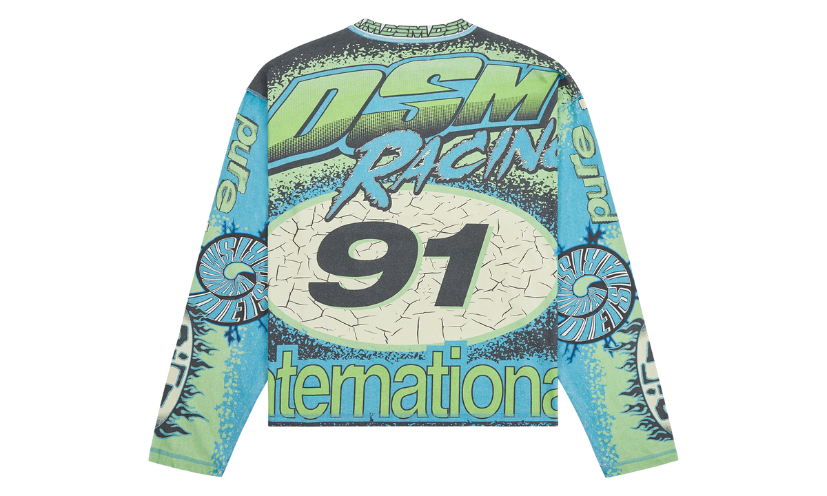 MX Racing Jersey "Black/Blue/Green" DSM FW26 050