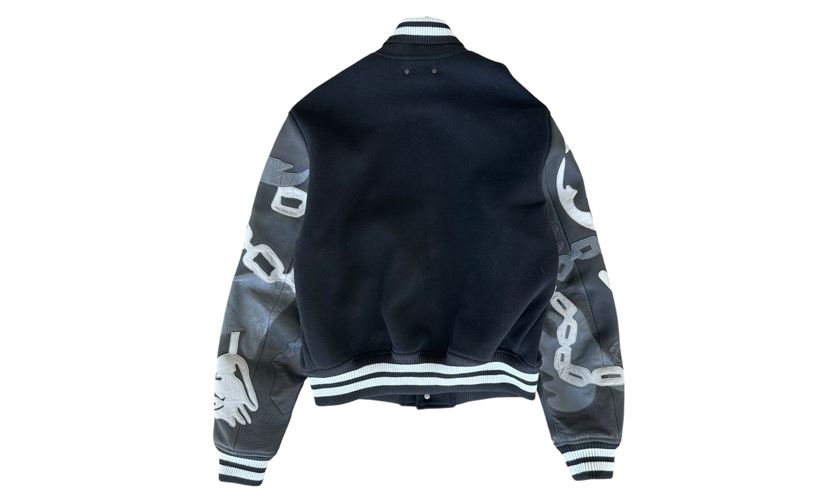 Chains Varsity Jacket "Black & White" RM202M JNU HJL34W