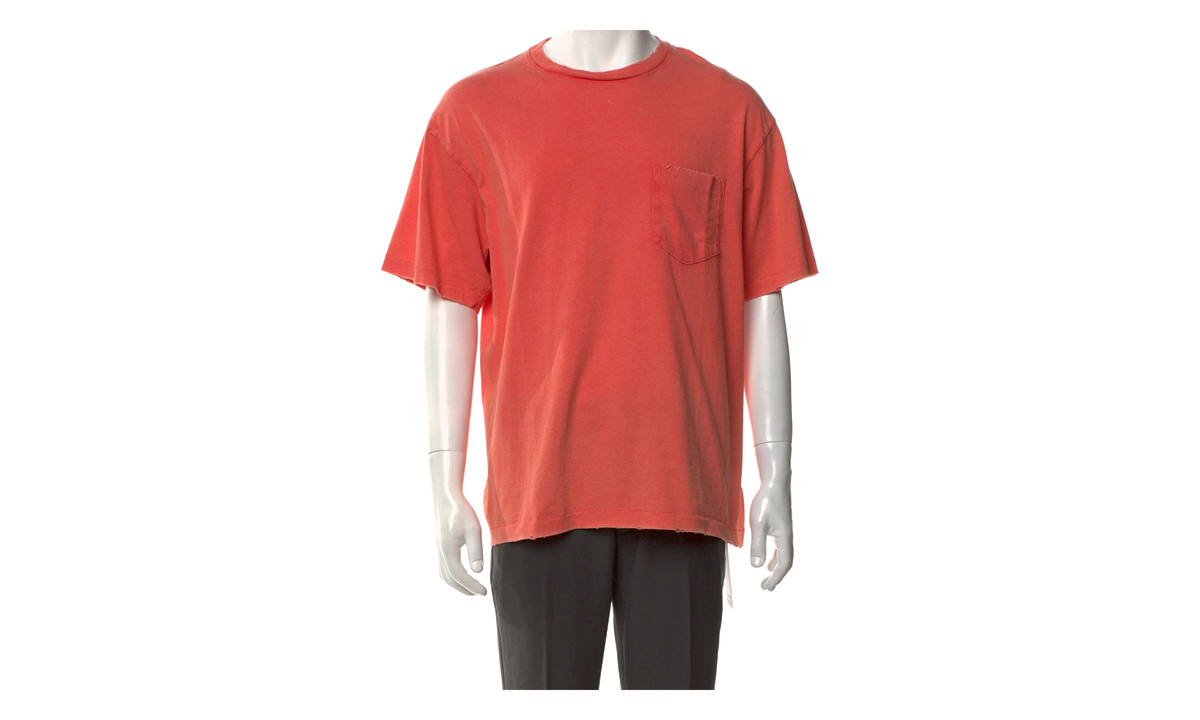 Plain Vintage Crewneck Sweatshirt "Washed Orange" GD454