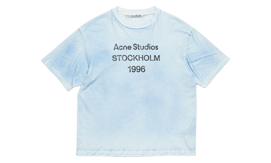1996 Sprayed Logo T-shirt "Dusty Blue" CL0196 AAT