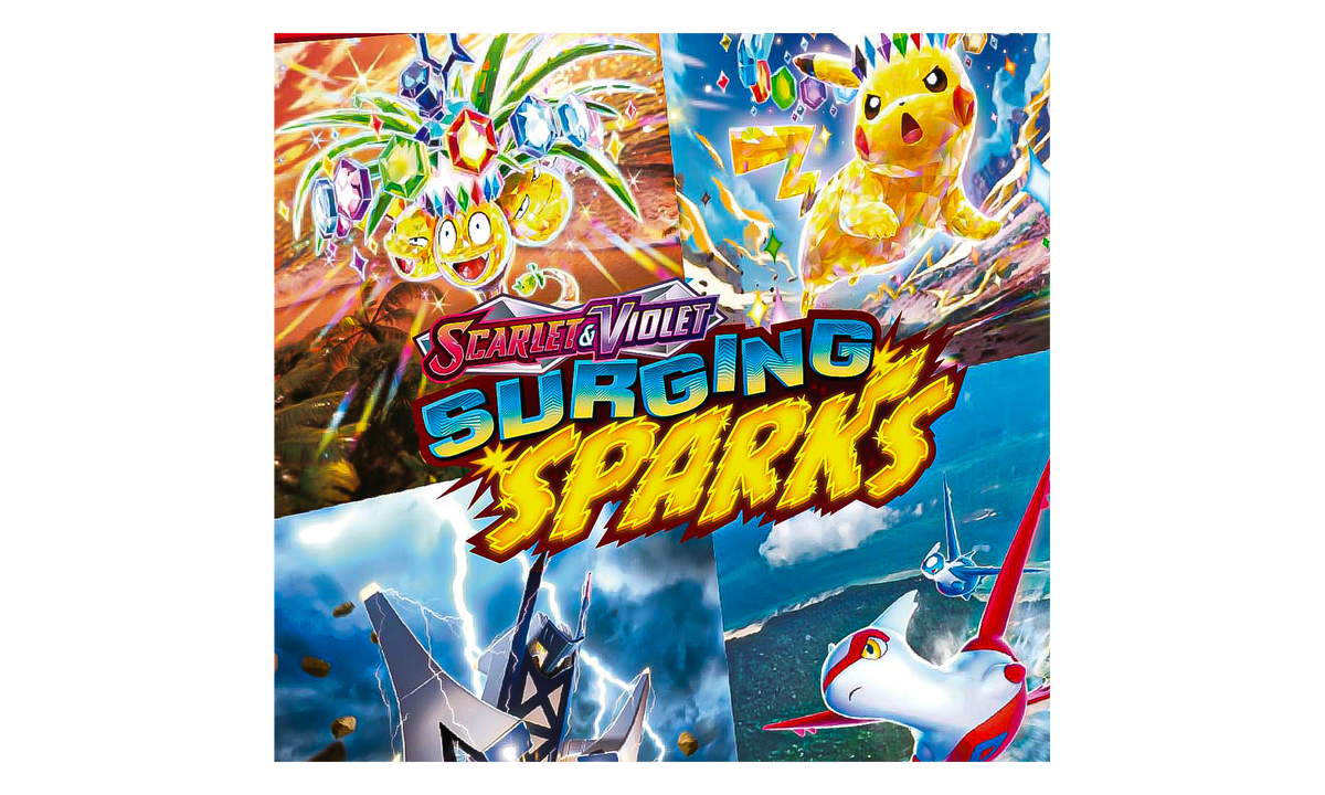Scarlet & Violet Surging Sparks Booster Bundle "Sealed Box" POKE074