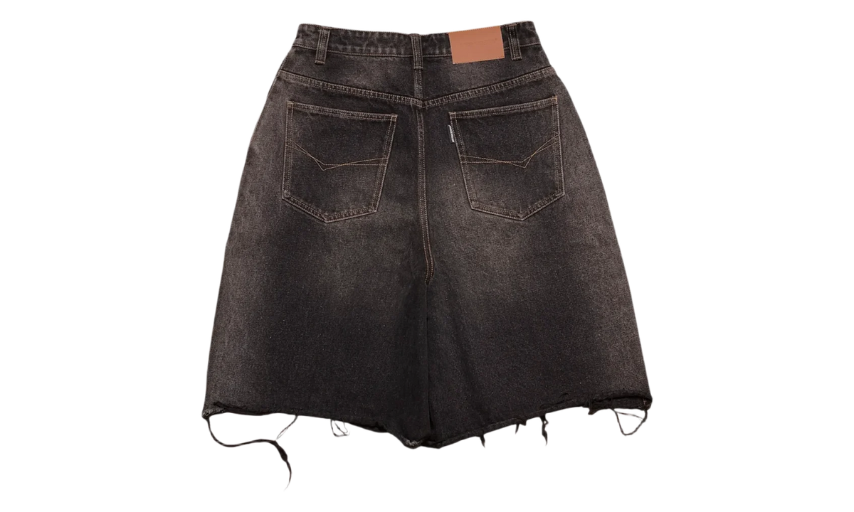 182 Shorts "Half Washed Black" BD054
