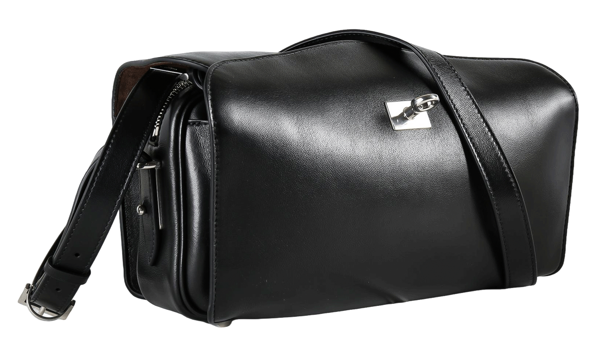 Le 7 Medium Shoulder Bag "Black / Muscade" 868102 2ACV9 1053