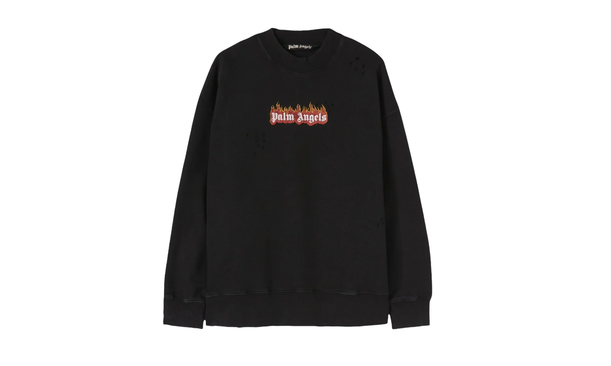 Burning Logo L/S T-Shirt "Black" PMAB002F22JER0021001