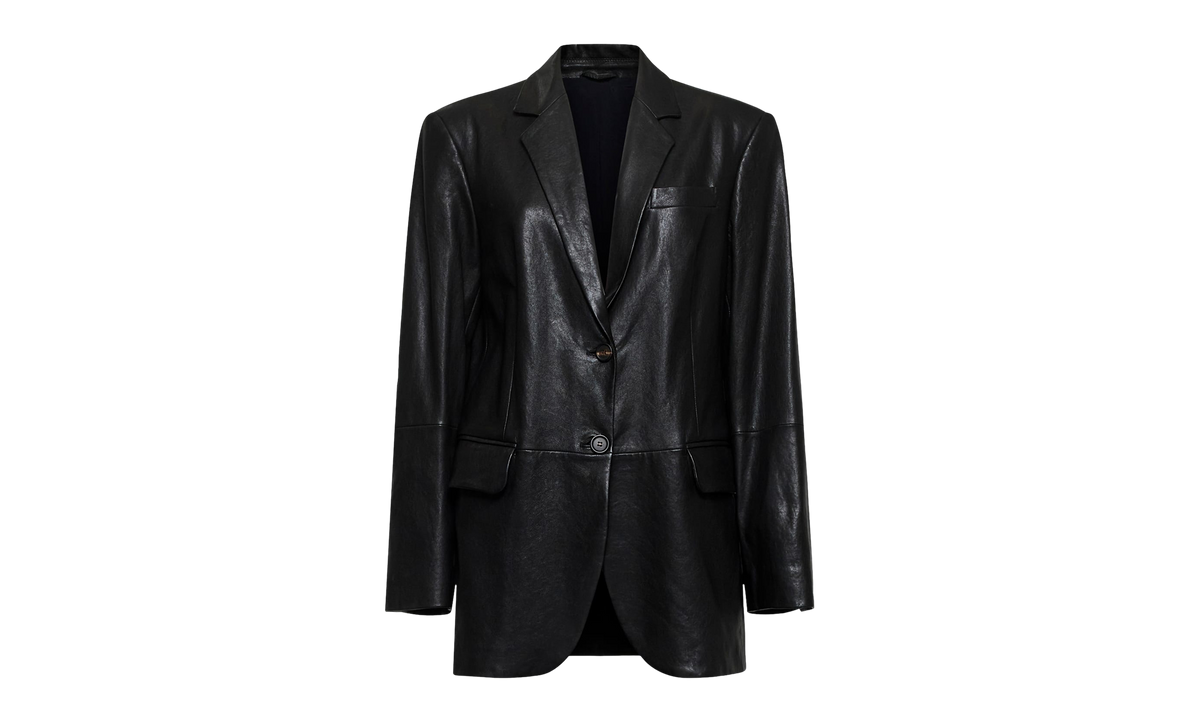 Leather Blazer WMNS "Black" BRUN2788