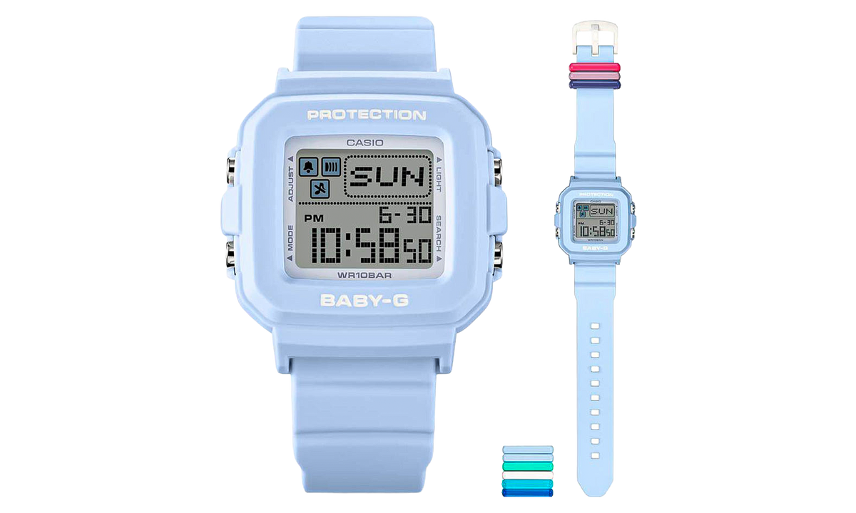 Baby-G BGD10L Series Watch "Pastel Blue" BGD10L 2