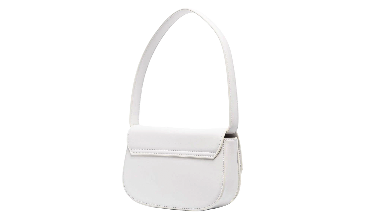 Nappa Leather 1DR Iconic Shoulder Bag "White" X08396 PR818 T1003