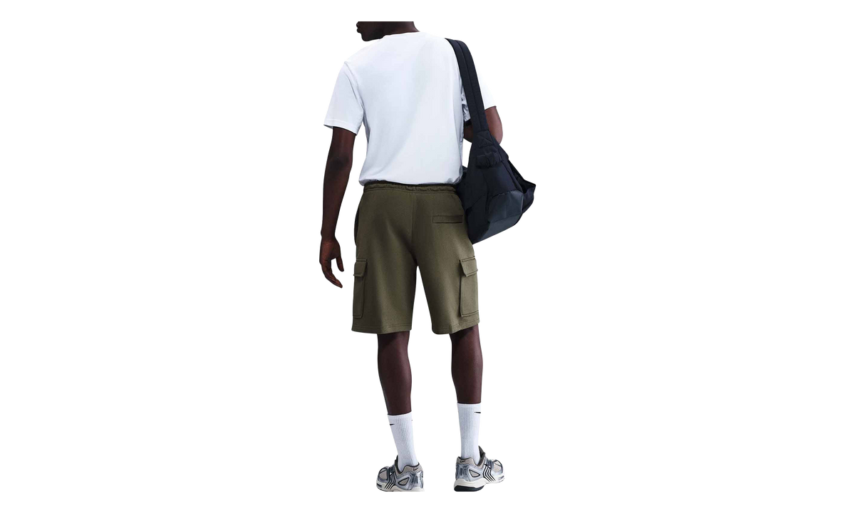 Club Fleece Cargo Pocket Shorts "Medium Olive" FN3525 222